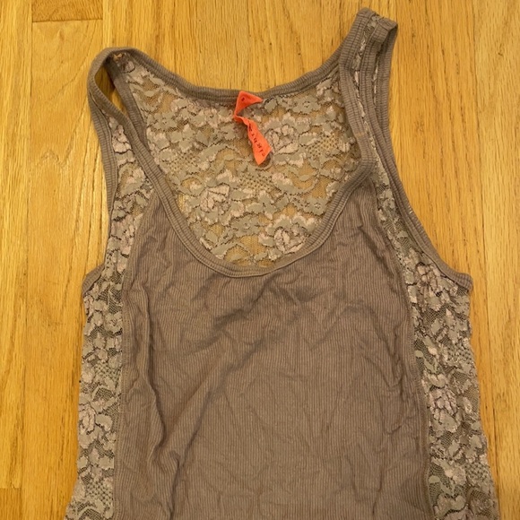 Nordstrom tan lace tank top - Picture 3 of 4